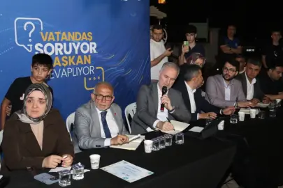 Bursa İnegöl'de Başkan Taban Yeni Mahalle sakinlerini dinledi