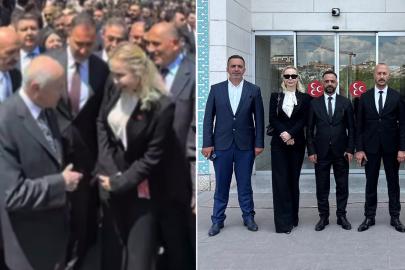 İbrahim Tatlıses'in eski eşi Ayşegül Yıldız MHP'ye katıldı