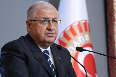Bakan Güler: Ankara'dan verilecek mesaj açık olmalıdır