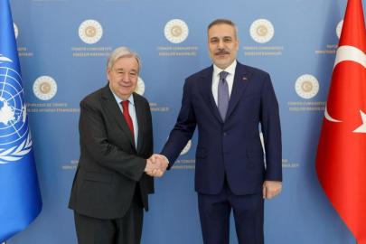 Dışişleri Bakanı Fidan, BM Genel Sekreteri Guterres ile görüştü