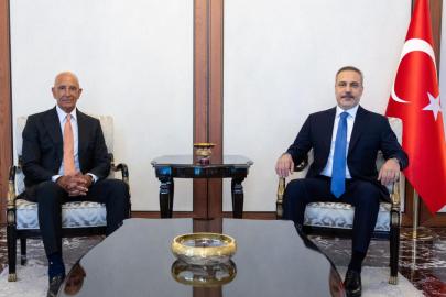 Dışişleri Bakanı Fidan, Tom Barrack'ı kabul etti