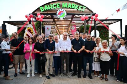 'Bahçe Market' Dokumapark'ta hizmete açıldı