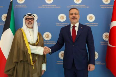 Bakan Fidan, Kuveytli mevkidaşı Sabah ile görüştü