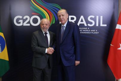 Cumhurbaşkanı Erdoğan Brezilya Devlet Başkanı Silva ile görüştü