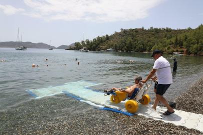 Muğla'da 23 plaj engelli bireylerin hizmetinde