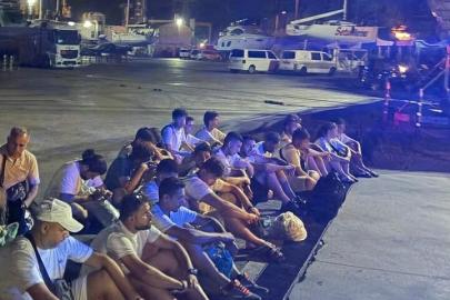 Muğla'da 25 kaçak göçmen yakalandı