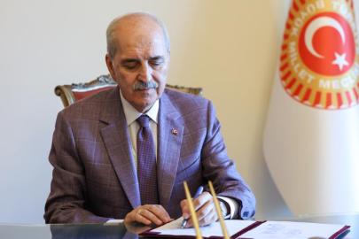 TBMM Başkanı Kurtulmuş, Milli Dayanışma ve Toplumsal Bütünleşmenin Güçlendirilmesine Dair Kanun Teklifini imzaladı